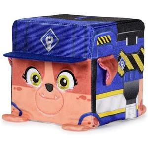 Pack of 2 Rubble & Crew Stuffed Animals, Mix, 4-Inch Cube-Shaped Plush Toy for Kids Ages 3 and Up