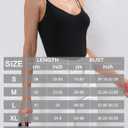 BQTQ 5 Pcs V Neck Camisole Tops for Women Spaghetti Strap Tank Top Womens Camisole Undershirt Slim Fitted Camisoles (XL)