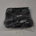 Clear Tote Bag - 12x6x12 See Through Stadium Event Bag for Women (Semi-black)