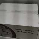 42" Ceiling Fans with Lights with Remote Control, Indoor Outdoor Wooden Ceiling Fan with 3 Wooden Blades for Patio, Living Room, Dining Room, Farmhouse and More (White + Log Color)