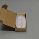 VssoPlor Wireless Mouse, 2.4G Slim Portable Computer Laptop Mouse with Nano Receiver Quiet Silent Optical Mice for Notebook, PC, Laptop, Computer-White and Gold