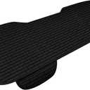 Car Front Seat Cover, Non-Slip & Breathable Bench Seat Cover with Side Pockets, Universal All-Season Car Seat Cushion Pad for Most Cars, Car Interior Accessories (Rear Seat Cover/Black)