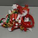 20pcs Christmas Party Hats Headdress Glasses Wristband Decor, Christmas Party supplies Favors