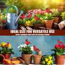 Suzile 6 Pcs Cardinal Garden Stake Red Cardinal Christmas Ornaments Floral Picks Garden Bird Resin Crafts for Decoration Flower Arrangements Tree Potted Plants, 11 Inch