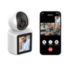 Two Way Pet Camera with 2.8 inch HD Screen, 1080P Video Calling Camera for Indoor Home Security, Indoor Home Nanny/Dog/Baby Security Device with Phone App