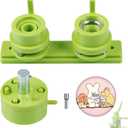 1 inch/25mm Green Button Mold, Interchangeable Die Mold for Slide Button Machines, 1 Piece