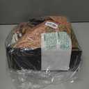 3.75 Ft Halloween Decorations Animatronics Hanging Swinging Girl with Creepy Sound/Light Up Eyes/Scary Expression, Creepy Doll Hanging Ghosts Haunted House Holiday Decor Prop for Indoor Outdoor (Red Floral skirt)