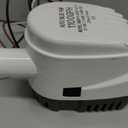 Amarine Made Bilge Pump Automatic Submersible Bilge Pump 12v 1100gph Small Boat Bilge Water Pump with Float Switch for Boat RV Marine