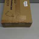 KLM Kitchen Cookbook Stand - Recipe Book Holder for Cooking, Organising and Storage - Perfect Home Shelf Decor and Wedding Retirement Gift for Woman (Brown)