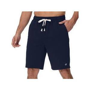 Yundobop Mens Casual Shorts Cotton Drawstring Summer Athletic Shorts with Zipper Pockets Navy 36
