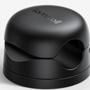 3 Pack Rotatable Cord Organizer, Spring Cable Clips - Lamicall [1s Lock] Cord Holder, Desk Phone Charger Cable Management, Adhesive Wire Organizer Keeper for Nightstand, Home Office Accessories