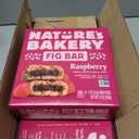Natures Bakery Whole Wheat Fig Bars, Raspberry, Real Fruit, Vegan, Non-GMO, Snack bar, 6 Count (Pack of 6) BBD 10/03/26