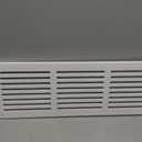 Colingmill 1 Pcs Decorative Return Air Vent Cover 32 x 8.5 x 3/4 Inch (30x6 Duct Opening) White MDF Modern Farmhouse Wall Vent Grille High Airflow Cold Air Return HVAC Cover for Wall Baseboard