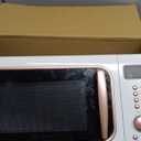 FRIGIDAIRE EMW788RETRO 0.7 cu. ft. Retro Microwave, White-RoseGold