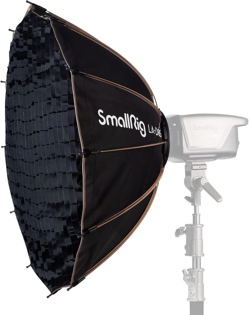 SMALLRIG Parabolic Softbox LA-D85 85cm Quick Release, Compatible with SmallRig RC 120D/RC 120B/RC 220D/RC220B and Other Bowens Mount Light