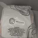 Vangao Linen Striped Curtains for Living Room Bedroom Farmhouse Tickingstripe Light Filtering Window Curtains Printed Drapes Grommet Top 2 Panels Candy W55 x L63 Inch