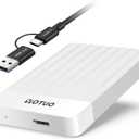 Portable External Hard Drive Storage Expansion Mobile HDD USB 3.0 for PC, Mac, Desktop, Laptop, PS4, PS5, Xbox One X/S, Xbox 360, Xbox Series X/S, Office & Game (White, 1TB)