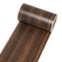 1 Roll Wood Grain Repair Tape, 4 Inch X 32 ft Self Adhesive Wood Grain Tape for Furniture, Tables, Chairs, Windows, Floors, Home Decor, Handicraft DIY (Black Brown)