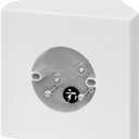 Fan Mounting Box, Ceiling Fan Mounting Bracket, Ceiling Fan Mounting Box, Ceiling Fan Mounting Kit, Fan Mounting Bracket, Fits cathedral Ceiling Angles of 80 or Up, White,1-Pack