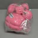 6 Pcs Assorted Sizes Hot Pink Artificial Pumpkins Fall Decorative Pumpkins Deep Pink Foam Pumpkins for Gifts Fall Halloween Thanksgiving Wedding Baby Shower Farmhouse Table Centerpiece Mantel Decor