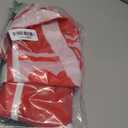 Valentine's Day Round Tablecloth 70x70 Inch, Checkered Love Hearts Tablecloths Stain Resistance Polyester Table Cloth for Holiday Parties Kitchen Dining Indoor Outdoor