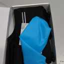 Zelvot Running Vest for Women Men, USA Original Patent, Adjustable Chest Straps Running Hydration Vest with 500ml Soft Flask, Lightweight Reflective Hydration Backpack for Marathon (Medium-Large, Black)