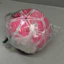 adidas Starlancer Club Soccer Ball (3, Solar Pink/White)
