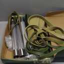 Long Resistance Bands for Working Out Men and Women - Set of 5 Pull-Up Bands, Rubber Handles and Door Anchor - Workout Bands Resistance for Men - Exercise Bands Resistance Bands Set