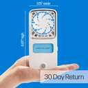 Arctic Air Portable Fan, Pocket Chill Handheld Mini Fan, Rechargeable Personal Air Cooler with Hydro-Chill Technology, 3 Speeds & Built-in-Kickstand, Cordless for Travel, Indoor or Outdoor Use