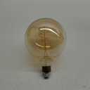 Philips 40W Equivalent Amber G63 Medium Dimmable LED Decorative Light Bulb - 1 Each