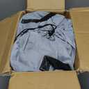 Twin Air Mattress with Built in Pump,18''Inflatable Mattress 2 Mins Self-Inflation/Deflation,XL-Long Blow up Mattress Thicker,Flocked Top Air Bed with Storage Bag for Home, Camping & Guests (Grey)