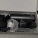 Car Vacuum Portable Cordless Handheld Vacuum Cleaner 4-in-1 Mini Cordless Vacuum with 2 Suction Modes and 16800pa Suction Power Blowing & Inflating 2 Modes Handheld Vacuum for Car, Desk, Keyboards (Black)