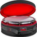 14"x5.5" Snare Drum Case - 12mm Thick Padded Drum Bag | Lightweight Travel Case for Drummers, Gig Transport & Storage