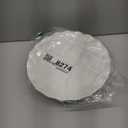 White Cake Stand, 10 Inch Cake Stands for Tea Party, Round Dessert Stand for 8 Inch Cake, Small Cake Plate Cupcake Stand for Dessert Table Display, Ruffle Trim