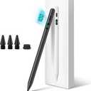 Stylus Pen for iPad 2025-2018 with LED Power Display Fast Charge,Palm Rejection Pencil for iPad 10/9/8/7/6th,11th A16,Air 11/13 M2/M3,Pro 11/13 M4,Pro 12.9",Air 5/4/3,Mini 7/6/5 (black)