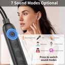 ACAGET USB Computer Headphones for PC Laptop Adjustable Sound & Vocal EQs | Corded Gaming Headset USB A Zoom Meeting Earbuds with Mute Mic & Volume Control HiFi Stereo Laptop Earphones for Dell Surface