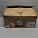 LEDIARY 20" Caged Ceiling Fan with Light and Remote, Low Profile Flush Mount Fandelier, Black Gold Bladeless Enclosed Small Fan Lights Ceiling Fixtures, Rustic Farmhouse Style for Bedroom, Outdoor