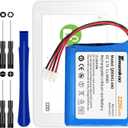 3200mAh QR0041-840 Replacement Battery for Qolsys IQ Panel 2, IQ Panel 2 Plus fits Part No. SP584646-1S2P