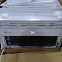 GE Profile Inverter Window Air Conditioner Unit 10,000 BTU with Energy Efficient AC Cooling up to 450 sq ft., Ultra Quiet, SMART Home Capable, Includes Remote and Install Kit, White