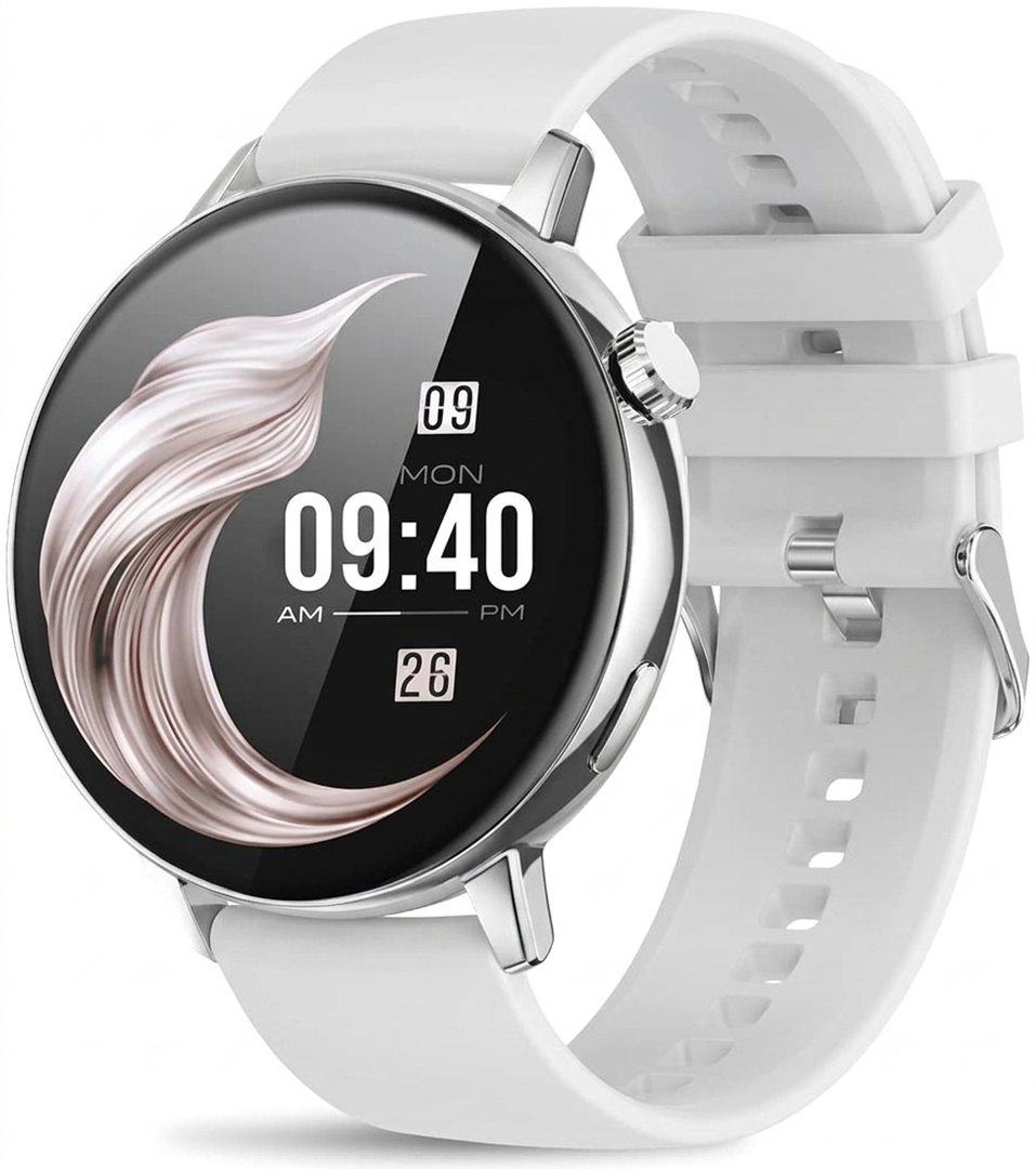 Smart Watch for Women with Phone Function Bluetooth Call Fitness Watch for Women Round Compatible with Android iPhone Samsung Health Tracker IP67 Waterproof