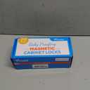 20 Pack Magnetic Cabinet Locks Baby Proofing - Vmaisi Children Proof Cupboard Drawers Latches - Adhesive Easy Installation (Standard)