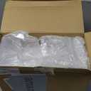 Yookeer 10 Packs Acrylic Brochure Holder Countertop Literature Holder Plastic Trifold Pamphlet Organizer Flyer Display Stand for Magazine, Booklets, Pamphlet, Journals, Menu