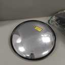 12" Acrylic Convex Mirror Adjustable Wide Angle View Traffic Mirror for Enhanced Security Coverage in Rooms, Offices, Warehouses, Parking Lots, and Addressing Corner Blind Spot Areas