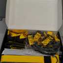 HOXWC Pilates Equipment, Portable Pilates Bar Kit with Resistance Bands, Professional Adjustable Heavy Duty Squat Workout Equipment for Men, Home Gym Muscle Strength Training, Full Body Exercise