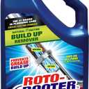 Roto-Rooter Build-Up Remover Drain Cleaner, Enzyme-Based Formula Helps Prevent Clogs and Grease Buildup, Removes Odor, Safe for Septic Systems, Pipes, Toilets, Drains and Sinks, 64 oz