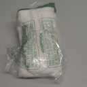 Wolkemer Oval Tablecloth 60 x 60 Inch Washable Fabric Table Cloth Solid White Table Cover for Dining Wedding Party Banquet Tabletop Decoration