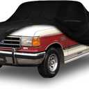 Waterproof Car Cover Replace for Ford F100 1957-1960, F100 F250 1961-1972, F100 F150 F250 1973-1991 2 Door Regular/Standard Cab Short Bed(6.5ft) All Weather Classic Truck Cover for Snow Rain