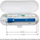 Nincha Portable Replacement Plastic Electric Toothbrush Travel Case for Oral-B Pro Series