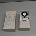 Google Nest Cam Indoor (Wired, 3rd Gen) - Security Camera with 2K Video and Gemini, Night Vision, 2-Way Audio, Works with Google Home - 2025 Model - Snow