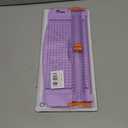 Firbon Purple A4 Paper Cutter, 12 Inch Titanium Straight Paper Trimmer with Side Ruler for Scrapbooking Craft, Paper, Coupon, Label, Cardstock